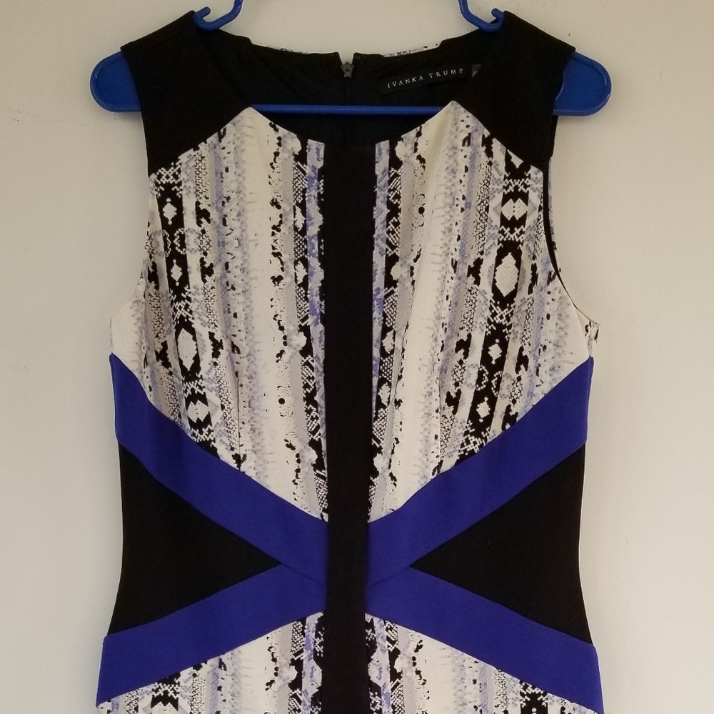Colorblock bodycon dress